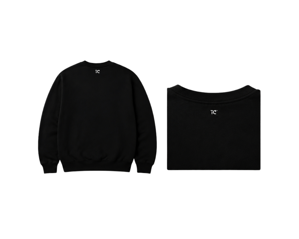 Never Thirst Again Sweatshirt - Black/White