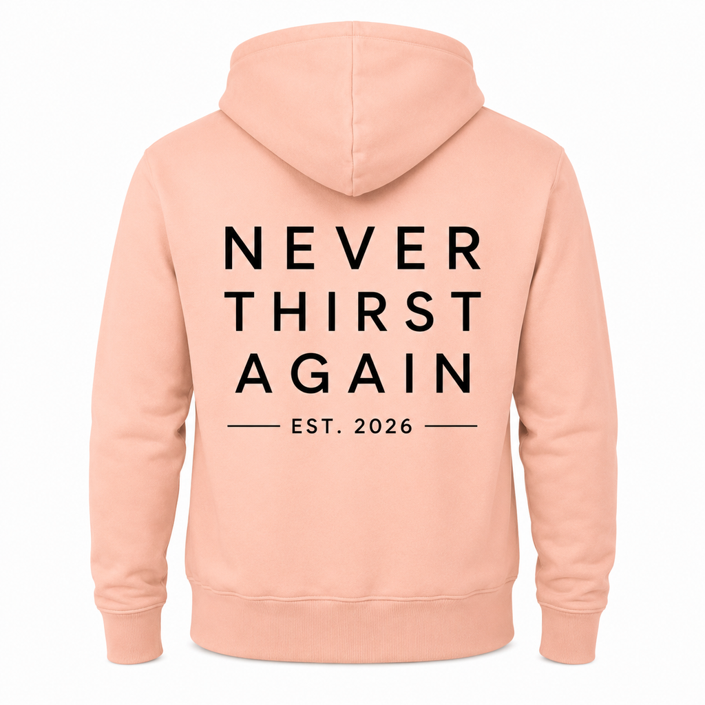 Heritage Collection | Never Thirst Again Hooded Zipper Fleece (Rear)