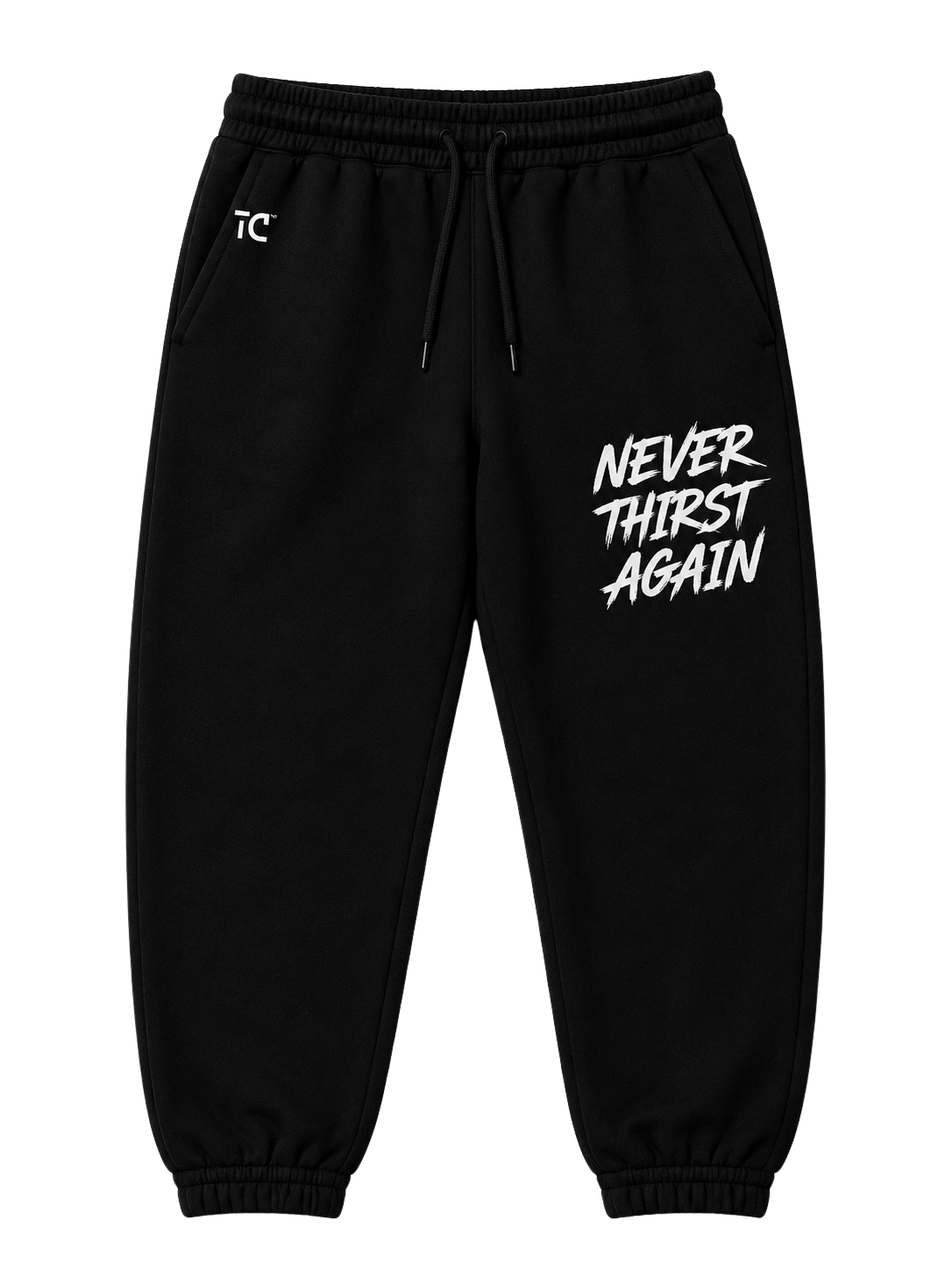 Never Thirst Again Pants - Black/White