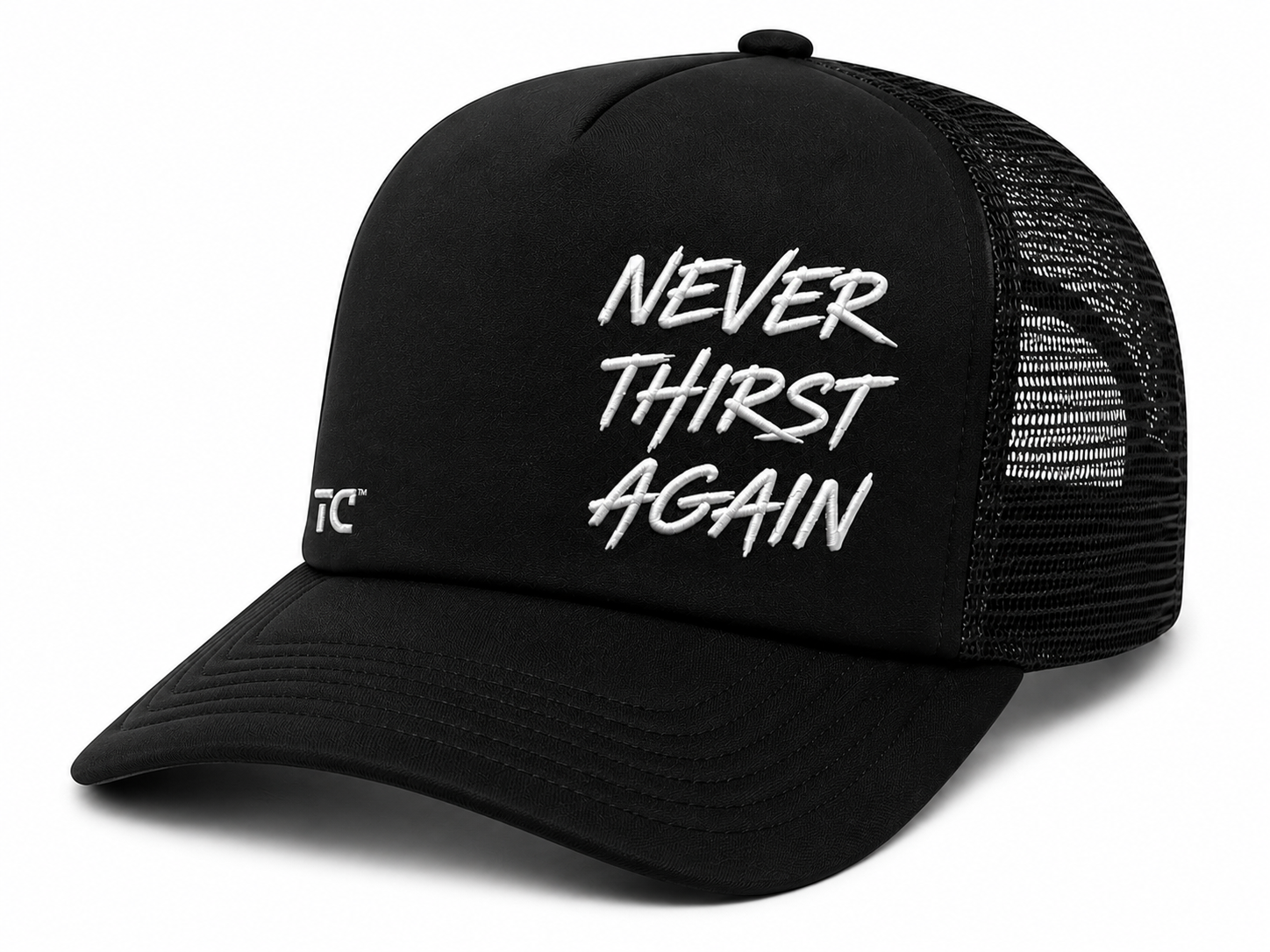 New Era | Never Thirst Again Hat - Black/White