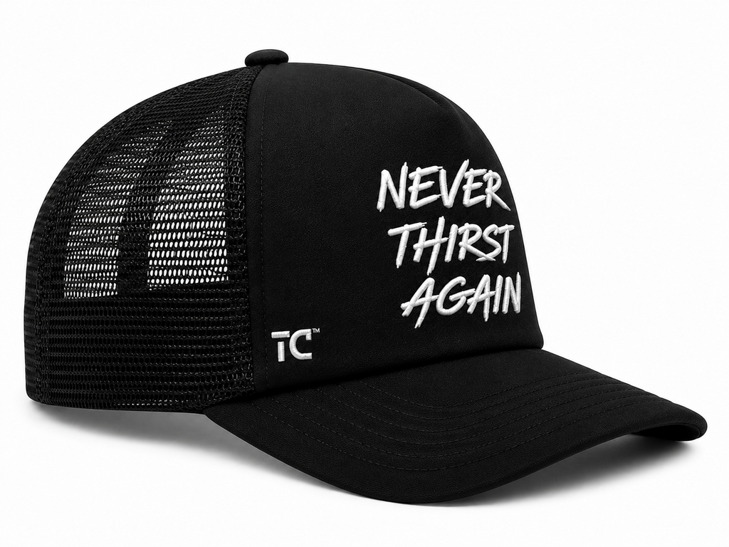 New Era | Never Thirst Again Hat - Black/White