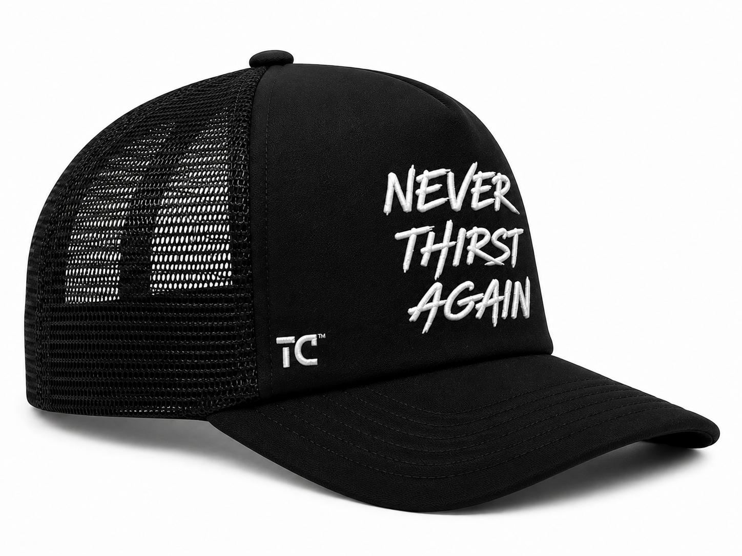 New Era | Never Thirst Again Hat - Black/White